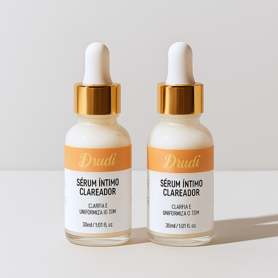 2 Séruns Íntimos Clareadores Drudi Beauty